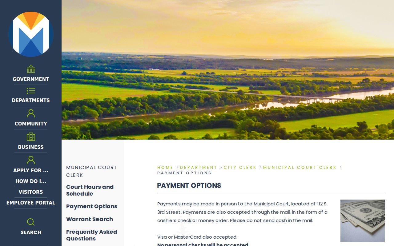 Muskogee city court payment options source